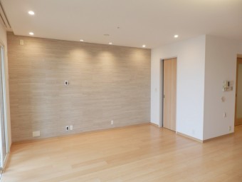 開放的で美しいオープンキッチンに